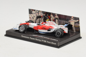 Toyota TF108 #17 T. Glock Panasonic Toyota Racing F1 2008 Minichamps 1:43 AM61152 Fém – 3. kép a 6-ből