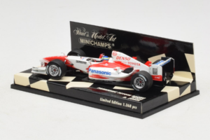 Toyota TF104 Panasonic #16 R. Zonta Panasonic Toyota Racing 2004 Minichamps 1:43 400040116 Fém – 3. kép a 5-ből