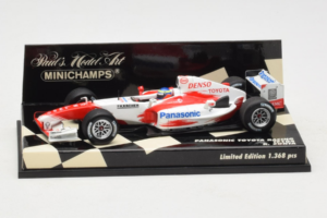 Toyota TF104 Panasonic #16 R. Zonta Panasonic Toyota Racing 2004 Minichamps 1:43 400040116 Fém