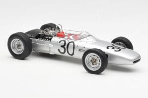 Porsche 804 #30 D. Gurney French Grand Prix 1962 AUTOart 1:18 86271 Fém – 4. kép a 6-ből