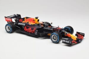 Red Bull Racing Honda RB16B #33 M. Verstappen Turkish GP 2nd Place 2021 Minichamps 1:18 110211633 Fém – 4. kép a 7-ből