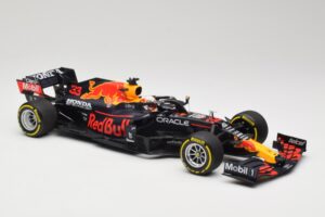 Red Bull Racing Honda RB16B #33 M. Verstappen Mexican GP Winner 2021 Minichamps 1:18 110211933 Gyanta – 4. kép a 6-ből