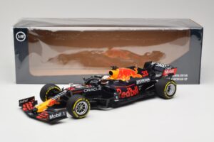 Red Bull Racing Honda RB16B #33 M. Verstappen Mexican GP Winner 2021 Minichamps 1:18 110211933 Gyanta – 6. kép a 6-ből