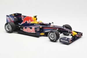 Red Bull RB6 #7 M. Webber Red Bull Racing Showcar 2010 Minichamps 1:18 150100076-R1 Fém – 4. kép a 6-ből