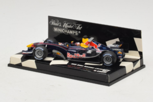 Red Bull Racing RB1 V. Liuzzi Test Driver F1 2005 Minichamps 1:43 400050115 Fém – 3. kép a 5-ből