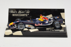 Red Bull Racing RB2 #14 D. Coulthard F1 2006 Minichamps 1:43 400060014 Fém