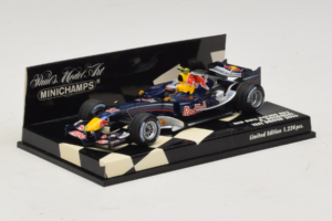 Red Bull Racing RB2 R. Doornbos Test Driver F1 2006 Minichamps 1:43 400060037 Fém – 2. kép a 5-ből