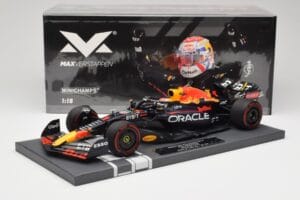 Red Bull RB18 Oracle #1 M. Verstappen Dutch GP 2022 Winner Minichamps 1:18 113221501 Gyanta – 7. kép a 7-ből
