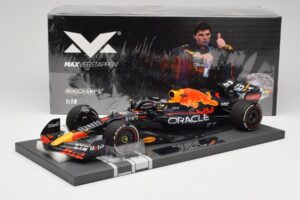 Red Bull RB18 #1 M. Verstappen Miami GP 2022 Winner Minichamps 1:18 113220301 Gyanta – 7. kép a 7-ből