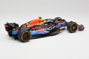 Red Bull RB19 #1 M. Verstappen Austin GP Winner 2023 Minichamps 1:18 110231901 Fém – 2. kép a 6-ből