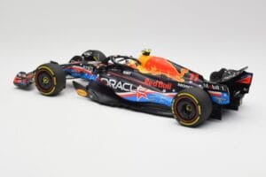 Red Bull RB19 #1 M. Verstappen Austin GP Winner 2023 Minichamps 1:18 110231901 Fém – 5. kép a 6-ből