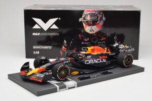 Red Bull RB19 Oracle #1 M. Verstappen Bahrain GP 2023 Winner Minichamps 1:18 113230201 Gyanta – 7. kép a 7-ből