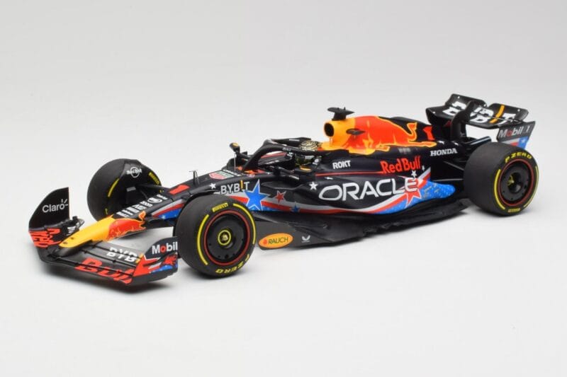 Red Bull RB19 #11 S. Perez Austin GP 2023 Minichamps 1:18 110231911 Fém