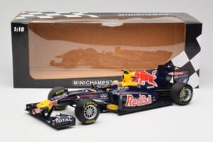 Red Bull RB5 #14 M. Webber Chinese GP 2nd 2009 Minichamps 1:18 150090114 Fém – 6. kép a 6-ből