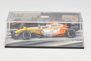 Renault R27 G. Fisichella / H. Kovalainen Showcar 2007 Minichamps 1:43 403070172 Fém – 5. kép a 5-ből