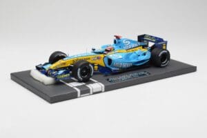 Renault F1 Team R25 #5 F. Alonso 3rd Place Brazil GP 2005 World Champion Minichamps 1:18 117051705 Fém – 2. kép a 7-ből