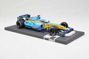 Renault F1 Team R25 #5 F. Alonso 3rd Place Brazil GP 2005 World Champion Minichamps 1:18 117051705 Fém – 4. kép a 7-ből
