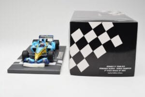 Renault F1 Team R25 #5 F. Alonso 3rd Place Brazil GP 2005 World Champion Minichamps 1:18 117051705 Fém – 6. kép a 7-ből