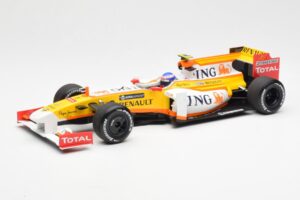 Renault F1 Team R29 #10 R. Grosjean F1 2009 Minichamps 1:18 150090108 Fém