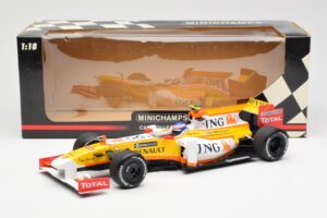 Renault F1 Team R29 #10 R. Grosjean F1 2009 Minichamps 1:18 150090108 Fém – 6. kép a 6-ből