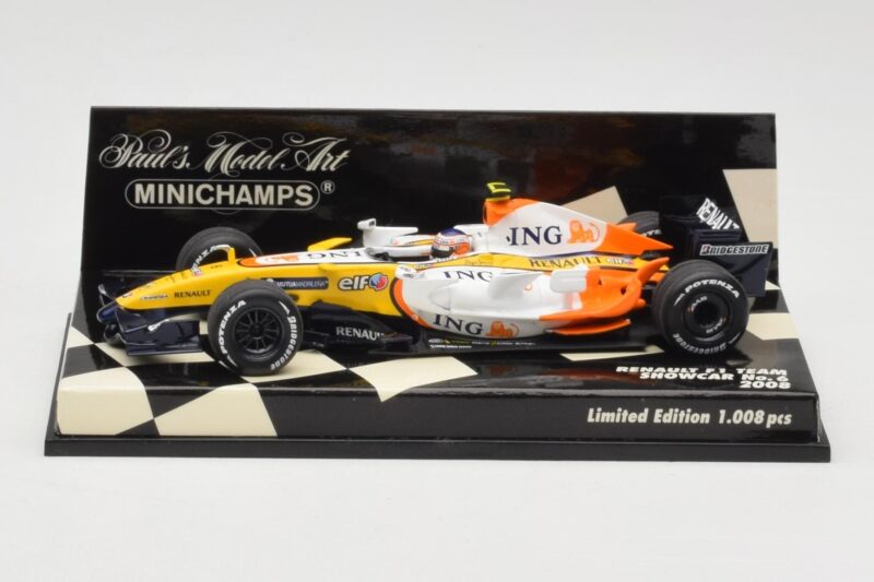 Renault R28 #6 Showcar 2008 Minichamps 1:43 400080076 Fém