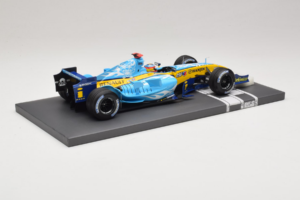 Renault R25 #5 F. Alonso 2nd Place Belgian GP 2005 Minichamps 1:18 117051605 Fém – 3. kép a 7-ből