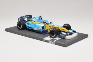Renault R25 #5 F. Alonso 2nd Place Belgian GP 2005 Minichamps 1:18 117051605 Fém – 4. kép a 7-ből