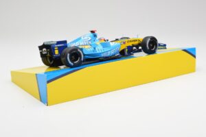 Renault R25 #5 F. Alonso Brazil GP F1 World Champion 2005 Minichamps 1:18 147051705 Fém – 3. kép a 6-ből