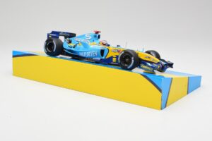 Renault R25 #5 F. Alonso Brazil GP F1 World Champion 2005 Minichamps 1:18 147051705 Fém – 4. kép a 6-ből