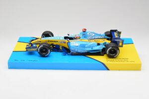 Renault R25 #5 F. Alonso Brazil GP F1 World Champion 2005 Minichamps 1:18 147051705 Fém