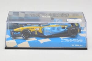 Renault R25 #5 F. Alonso Race Car 2005 Minichamps 1:43 403050025 Fém – 5. kép a 5-ből