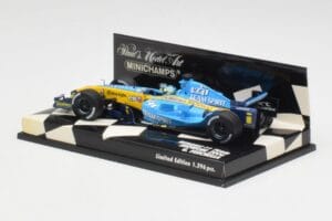 Renault R26 G. Fisichella Showcar F1 2006 Minichamps 1:43 400060072 Fém – 2. kép a 5-ből
