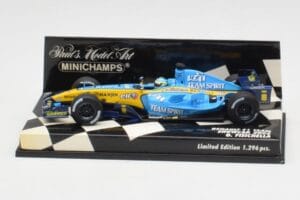 Renault R26 G. Fisichella Showcar F1 2006 Minichamps 1:43 400060072 Fém