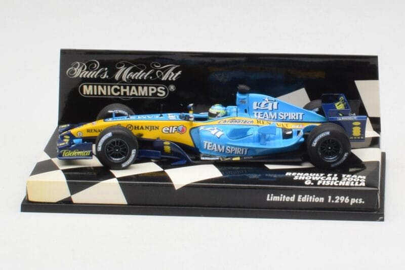 Renault R26 G. Fisichella Showcar F1 2006 Minichamps 1:43 400060072 Fém