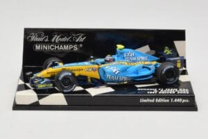 Renault R26 H. Kovalainen F1 Test Car 2006 Minichamps 1:43 400060041 Fém