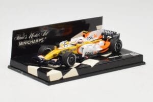 Renault R28 #6 N. Piquet Jr. F1 2008 Minichamps 1:43 400080006 Fém – 2. kép a 5-ből