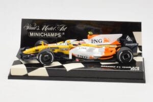 Renault R28 #6 N. Piquet Jr. F1 2008 Minichamps 1:43 400080006 Fém