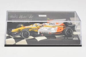 Renault R28 #6 N. Piquet Jr. F1 2008 Minichamps 1:43 400080006 Fém – 5. kép a 5-ből
