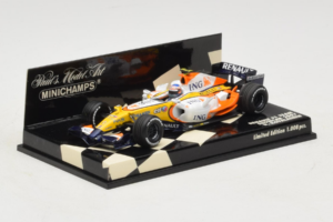 Renault R27 #4 H. Kovalainen Renault F1 Team Showcar 2007 Minichamps 1:43 400070074 Fém – 2. kép a 5-ből
