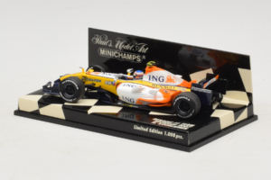 Renault R27 #4 H. Kovalainen Renault F1 Team Showcar 2007 Minichamps 1:43 400070074 Fém – 3. kép a 5-ből