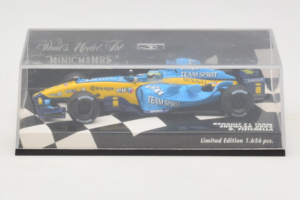 Renault R25 #6 G. Fisichella Renault F1 Team Showcar 2005 Minichamps 1:43 400050076 Fém – 4. kép a 5-ből