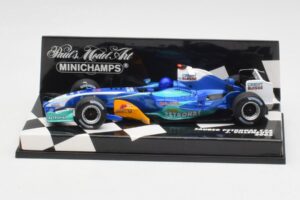 Sauber C24 J. Villeneuve F1 2005 Minichamps 1:43 400050011 Fém