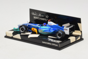 Sauber C24 Petronas #11 J. Villeneuve Sauber Petronas F1 Team Showcar 2005 Minichamps 1:43 400050081 Fém – 3. kép a 5-ből