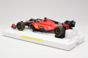 Scuderia Ferrari SF-23 #55 C. Sainz Belgian GP 2023 BBR 1:18 BBR231855C Fém – 5. kép a 7-ből