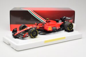 Scuderia Ferrari SF-23 #55 C. Sainz Belgian GP 2023 BBR 1:18 BBR231855C Fém – 7. kép a 7-ből