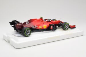 Scuderia Ferrari SF21 #55 C. Sainz Emilia Romagna GP 2021 BBR 1:18 BBR211855 Fém – 2. kép a 7-ből