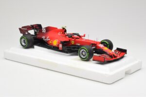 Scuderia Ferrari SF21 #55 C. Sainz Emilia Romagna GP 2021 BBR 1:18 BBR211855 Fém – 4. kép a 7-ből
