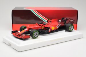 Scuderia Ferrari SF21 #55 C. Sainz Emilia Romagna GP 2021 BBR 1:18 BBR211855 Fém – 7. kép a 7-ből