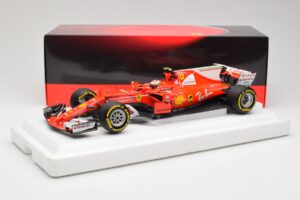 Scuderia Ferrari SF70H #7 K. Raikkonen Australian GP 2017 End of Race BBR 1:18 BBR181707-E Fém – 7. kép a 7-ből