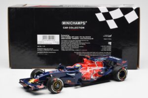Scuderia Toro Rosso STR3 #11 S. Bourdais F1 2008 Minichamps 1:18 150080014 Fém – 6. kép a 6-ből